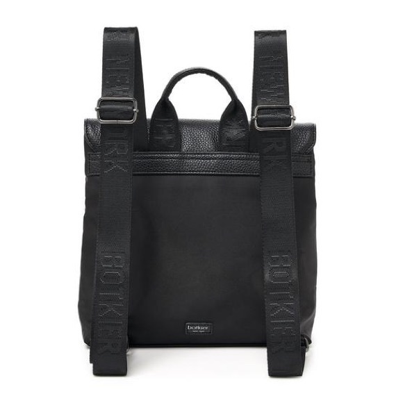 Botkier Trigger Black Nylon Zipper Mini Backpack - Picture 5 of 9